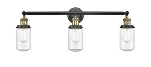 Dover - 3 Light - 31 inch - Black Antique Brass - Bath Vanity Light (3442|205-BAB-G314)