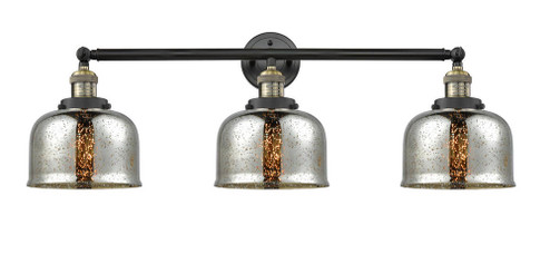 Bell - 3 Light - 32 inch - Black Antique Brass - Bath Vanity Light (3442|205-BAB-G78)