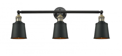 Addison - 3 Light - 32 inch - Black Antique Brass - Bath Vanity Light (3442|205-BAB-M9-BK-LED)