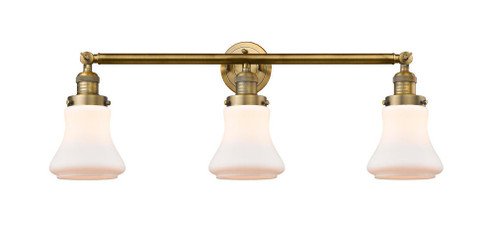Bellmont - 3 Light - 30 inch - Brushed Brass - Bath Vanity Light (3442|205-BB-G191-LED)