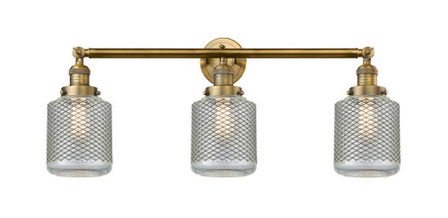Stanton - 3 Light - 32 inch - Brushed Brass - Bath Vanity Light (3442|205-BB-G262-LED)