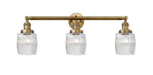 Colton - 3 Light - 32 inch - Brushed Brass - Bath Vanity Light (3442|205-BB-G302)