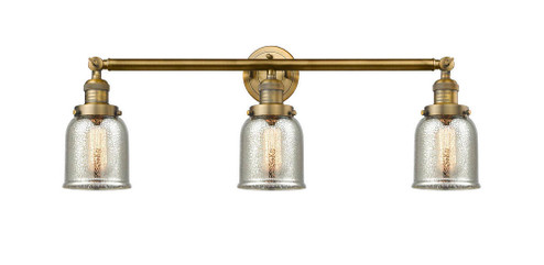 Bell - 3 Light - 30 inch - Brushed Brass - Bath Vanity Light (3442|205-BB-G58)