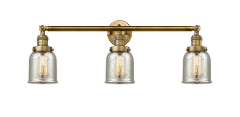 Bell - 3 Light - 30 inch - Brushed Brass - Bath Vanity Light (3442|205-BB-G58-LED)