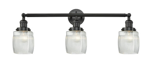 Colton - 3 Light - 32 inch - Matte Black - Bath Vanity Light (3442|205-BK-G302-LED)