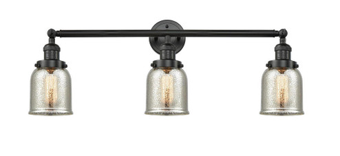 Bell - 3 Light - 30 inch - Matte Black - Bath Vanity Light (3442|205-BK-G58-LED)
