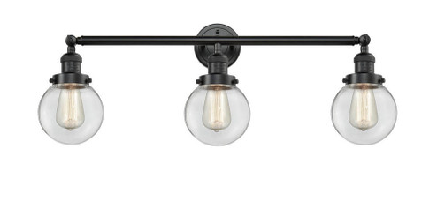 Beacon - 3 Light - 30 inch - Oil Rubbed Bronze - Bath Vanity Light (3442|205-OB-G202-6-LED)