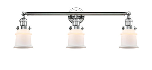 Canton - 3 Light - 30 inch - Polished Chrome - Bath Vanity Light (3442|205-PC-G181S)