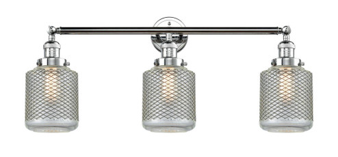 Stanton - 3 Light - 32 inch - Polished Chrome - Bath Vanity Light (3442|205-PC-G262)