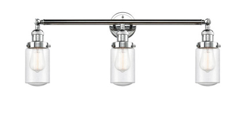 Dover - 3 Light - 31 inch - Polished Chrome - Bath Vanity Light (3442|205-PC-G314-LED)