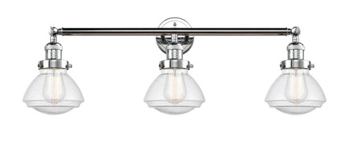 Olean - 3 Light - 31 inch - Polished Chrome - Bath Vanity Light (3442|205-PC-G324-LED)