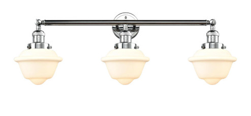 Oxford - 3 Light - 34 inch - Polished Chrome - Bath Vanity Light (3442|205-PC-G531-LED)