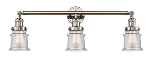 Canton - 3 Light - 30 inch - Polished Nickel - Bath Vanity Light (3442|205-PN-G184S)