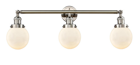 Beacon - 3 Light - 30 inch - Polished Nickel - Bath Vanity Light (3442|205-PN-G201-6)