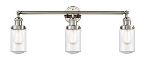 Dover - 3 Light - 31 inch - Polished Nickel - Bath Vanity Light (3442|205-PN-G314-LED)