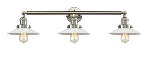 Halophane - 3 Light - 33 inch - Brushed Satin Nickel - Bath Vanity Light (3442|205-SN-G1-LED)
