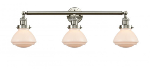 Olean - 3 Light - 31 inch - Brushed Satin Nickel - Bath Vanity Light (3442|205-SN-G321)