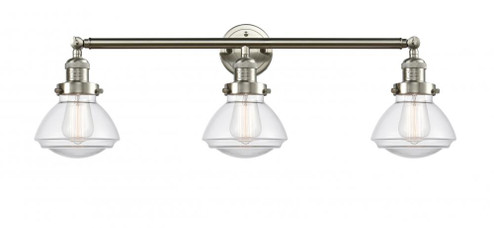 Olean - 3 Light - 31 inch - Brushed Satin Nickel - Bath Vanity Light (3442|205-SN-G322-LED)