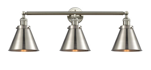 Appalachian - 3 Light - 32 inch - Brushed Satin Nickel - Bath Vanity Light (3442|205-SN-M13-SN)