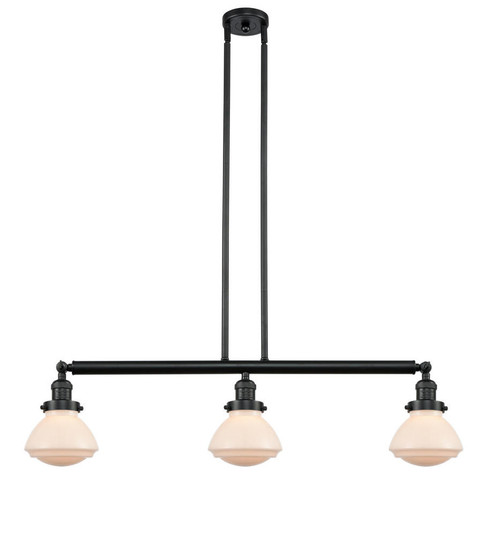 Olean - 3 Light - 39 inch - Matte Black - Stem Hung - Adjustable Island Light (3442|213-BK-G321)