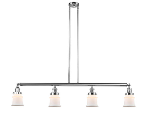 Canton - 4 Light - 51 inch - Polished Chrome - Stem Hung - Adjustable Island Light (3442|214-PC-G181S)