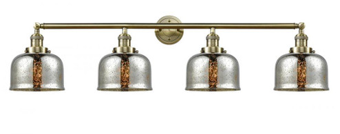 Bell - 4 Light - 45 inch - Antique Brass - Adjustable Bath Vanity Light (3442|215-AB-G78)