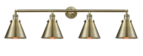 Appalachian - 4 Light - 44 inch - Antique Brass - Adjustable Bath Vanity Light (3442|215-AB-M13-AB-LED)