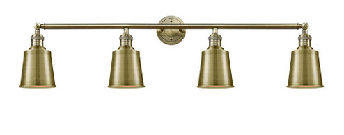 Addison - 4 Light - 42 inch - Antique Brass - Adjustable Bath Vanity Light (3442|215-AB-M9-AB)