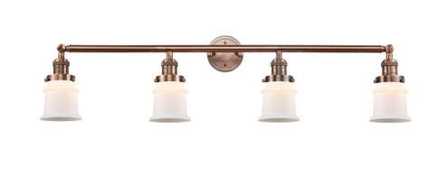 Canton - 4 Light - 42 inch - Antique Copper - Adjustable Bath Vanity Light (3442|215-AC-G181S)