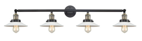Halophane - 4 Light - 45 inch - Black Antique Brass - Adjustable Bath Vanity Light (3442|215-BAB-G1-LED)