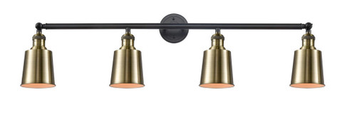Addison - 4 Light - 42 inch - Black Antique Brass - Adjustable Bath Vanity Light (3442|215-BAB-M9-AB)