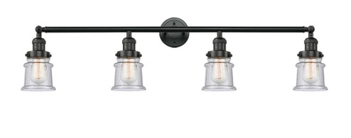 Canton - 4 Light - 42 inch - Matte Black - Adjustable Bath Vanity Light (3442|215-BK-G184S)