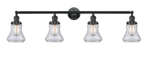 Bellmont - 4 Light - 42 inch - Matte Black - Adjustable Bath Vanity Light (3442|215-BK-G192)