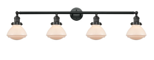 Olean - 4 Light - 43 inch - Matte Black - Adjustable Bath Vanity Light (3442|215-BK-G321)