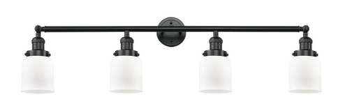 Bell - 4 Light - 42 inch - Matte Black - Adjustable Bath Vanity Light (3442|215-BK-G51-LED)