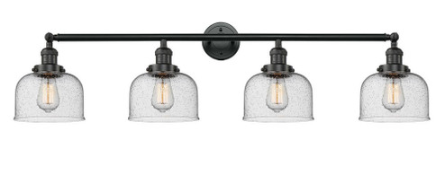 Bell - 4 Light - 44 inch - Matte Black - Adjustable Bath Vanity Light (3442|215-BK-G74)