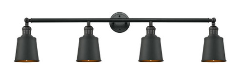 Addison - 4 Light - 42 inch - Matte Black - Adjustable Bath Vanity Light (3442|215-BK-M9-BK-LED)