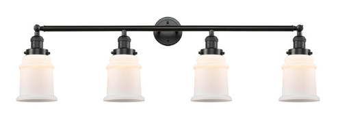 Canton - 4 Light - 42 inch - Oil Rubbed Bronze - Adjustable Bath Vanity Light (3442|215-OB-G181-LED)