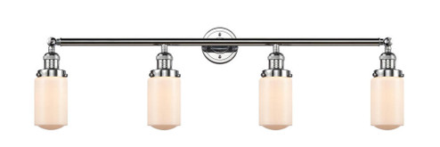 Dover - 4 Light - 43 inch - Polished Chrome - Adjustable Bath Vanity Light (3442|215-PC-G311)