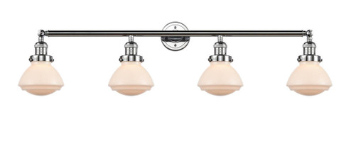 Olean - 4 Light - 43 inch - Polished Chrome - Adjustable Bath Vanity Light (3442|215-PC-G321-LED)