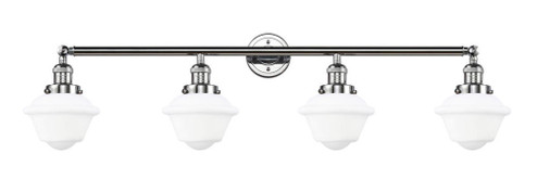 Oxford - 4 Light - 46 inch - Polished Chrome - Adjustable Bath Vanity Light (3442|215-PC-G531-LED)