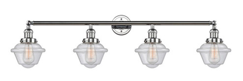 Oxford - 4 Light - 46 inch - Polished Chrome - Adjustable Bath Vanity Light (3442|215-PC-G534-LED)