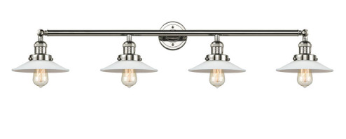 Halophane - 4 Light - 45 inch - Polished Nickel - Adjustable Bath Vanity Light (3442|215-PN-G1-LED)