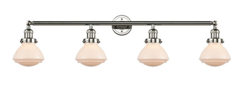 Olean - 4 Light - 43 inch - Polished Nickel - Adjustable Bath Vanity Light (3442|215-PN-G321-LED)