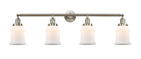 Canton - 4 Light - 42 inch - Brushed Satin Nickel - Adjustable Bath Vanity Light (3442|215-SN-G181)