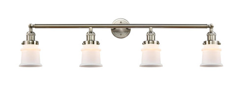 Canton - 4 Light - 42 inch - Brushed Satin Nickel - Adjustable Bath Vanity Light (3442|215-SN-G181S)