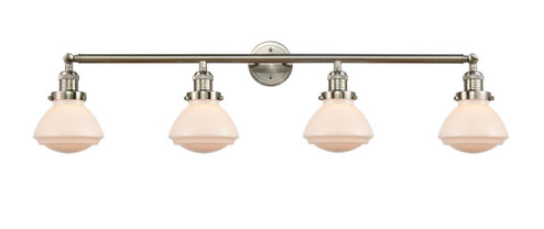 Olean - 4 Light - 43 inch - Brushed Satin Nickel - Adjustable Bath Vanity Light (3442|215-SN-G321)