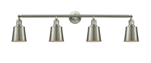 Addison - 4 Light - 42 inch - Brushed Satin Nickel - Adjustable Bath Vanity Light (3442|215-SN-M9-SN-LED)