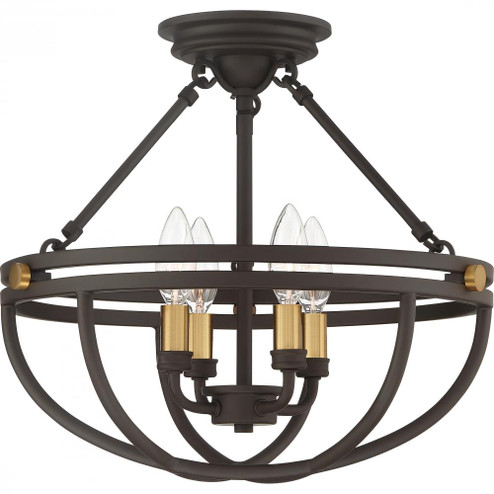 Sergeant Semi-Flush Mount (26|SRG1716WT)