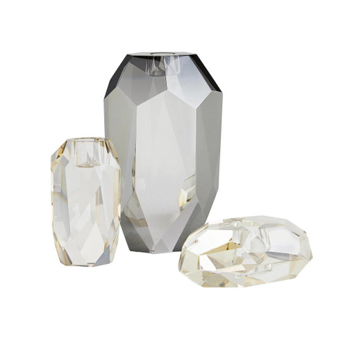 Violet Candle Holders, Set of 3 (314|9635)